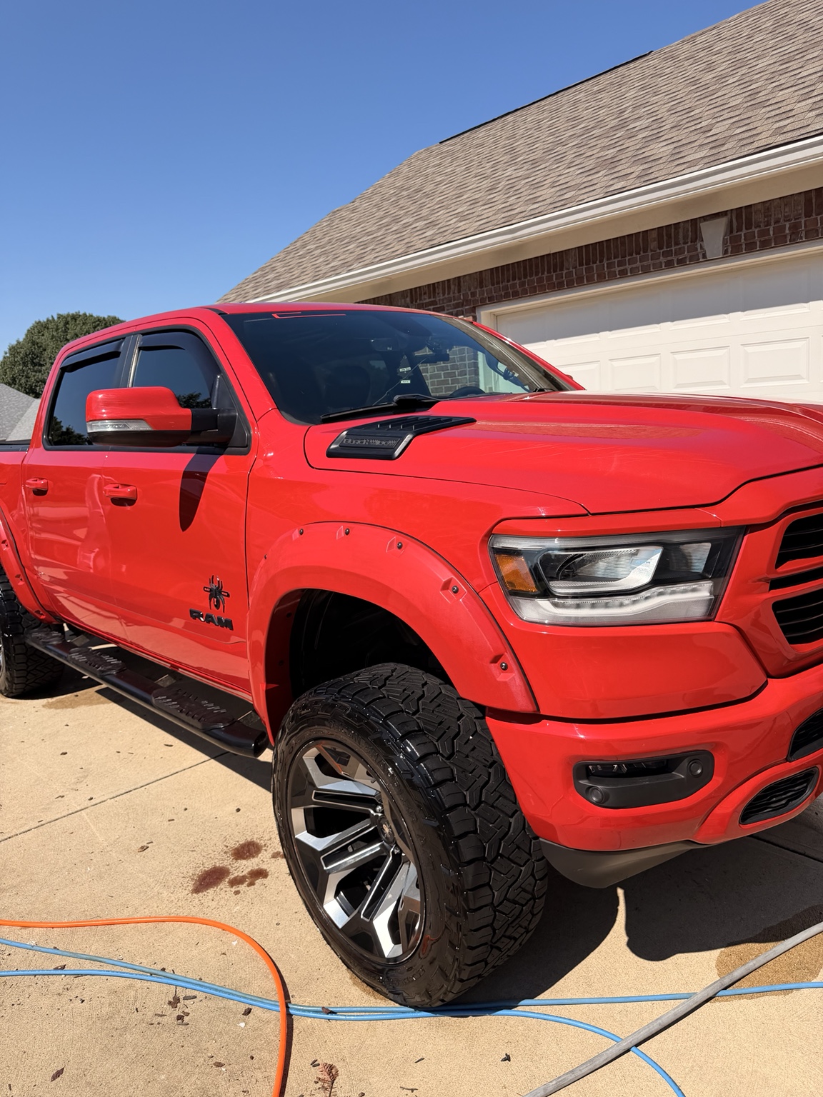 Red Ram truck